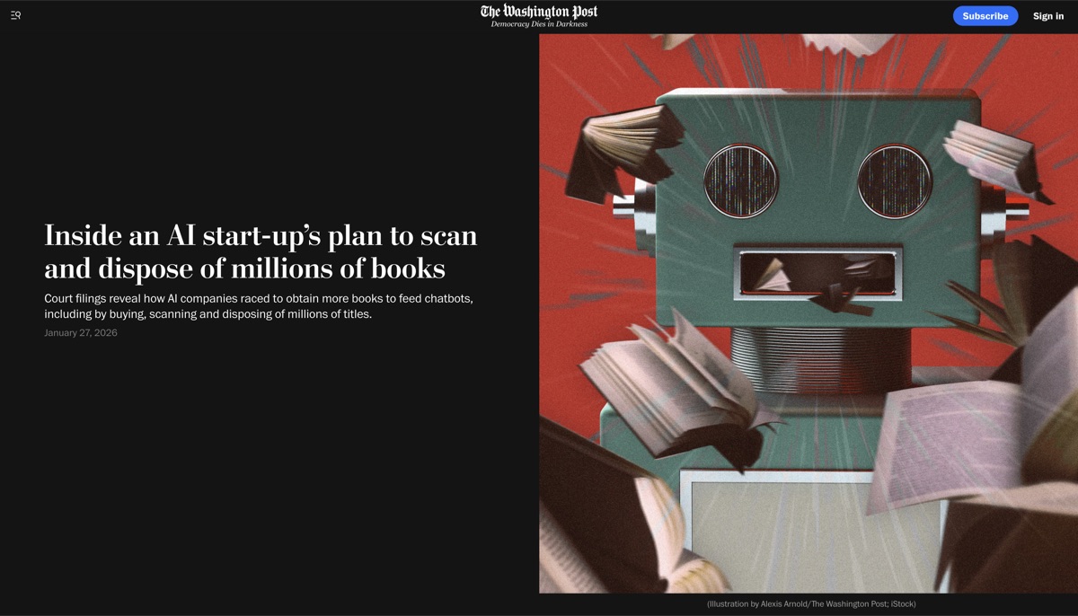 Anthropic's book scanning operation