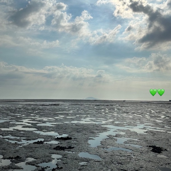 서천 갯벌과 하늘